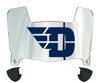 Dayton Flyers Mini Football Helmet Visor Shield w/ Clips - PICK VISOR & LOGO COLOR