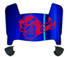 Dayton Flyers Mini Football Helmet Visor Shield w/ Clips - PICK VISOR & LOGO COLOR