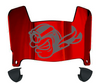 Dayton Flyers Mini Football Helmet Visor Shield w/ Clips - PICK VISOR & LOGO COLOR