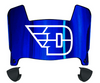 Dayton Flyers Mini Football Helmet Visor Shield w/ Clips - PICK VISOR & LOGO COLOR