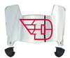 Dayton Flyers Mini Football Helmet Visor Shield w/ Clips - PICK VISOR & LOGO COLOR