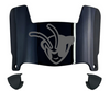Delaware State Hornets Mini Football Helmet Visor Shield w/ Clips - PICK VISOR & LOGO COLOR