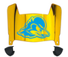Delaware Blue Hens Mini Football Helmet Visor Shield w/ Clips - PICK VISOR & LOGO COLOR