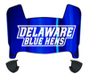 Delaware Blue Hens Mini Football Helmet Visor Shield w/ Clips - PICK VISOR & LOGO COLOR