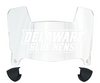 Delaware Blue Hens Mini Football Helmet Visor Shield w/ Clips - PICK VISOR & LOGO COLOR