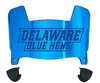 Delaware Blue Hens Mini Football Helmet Visor Shield w/ Clips - PICK VISOR & LOGO COLOR