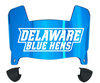 Delaware Blue Hens Mini Football Helmet Visor Shield w/ Clips - PICK VISOR & LOGO COLOR
