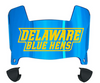 Delaware Blue Hens Mini Football Helmet Visor Shield w/ Clips - PICK VISOR & LOGO COLOR