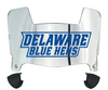 Delaware Blue Hens Mini Football Helmet Visor Shield w/ Clips - PICK VISOR & LOGO COLOR