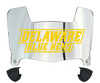 Delaware Blue Hens Mini Football Helmet Visor Shield w/ Clips - PICK VISOR & LOGO COLOR