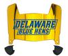 Delaware Blue Hens Mini Football Helmet Visor Shield w/ Clips - PICK VISOR & LOGO COLOR