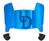 Delaware Blue Hens Mini Football Helmet Visor Shield w/ Clips - PICK VISOR & LOGO COLOR