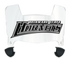 Delaware State Hornets Mini Football Helmet Visor Shield w/ Clips - PICK VISOR & LOGO COLOR