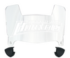 Delaware State Hornets Mini Football Helmet Visor Shield w/ Clips - PICK VISOR & LOGO COLOR