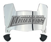 Delaware State Hornets Mini Football Helmet Visor Shield w/ Clips - PICK VISOR & LOGO COLOR