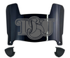 Delaware State Hornets Mini Football Helmet Visor Shield w/ Clips - PICK VISOR & LOGO COLOR