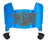 Delaware State Hornets Mini Football Helmet Visor Shield w/ Clips - PICK VISOR & LOGO COLOR