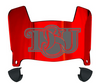 Delaware State Hornets Mini Football Helmet Visor Shield w/ Clips - PICK VISOR & LOGO COLOR