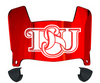 Delaware State Hornets Mini Football Helmet Visor Shield w/ Clips - PICK VISOR & LOGO COLOR