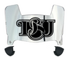 Delaware State Hornets Mini Football Helmet Visor Shield w/ Clips - PICK VISOR & LOGO COLOR