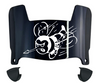 Delaware State Hornets Mini Football Helmet Visor Shield w/ Clips - PICK VISOR & LOGO COLOR