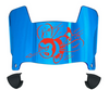 Delaware State Hornets Mini Football Helmet Visor Shield w/ Clips - PICK VISOR & LOGO COLOR