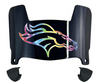 Denver Broncos Limited Edition Mini Football Helmet Visor Shield w/ Clips - PICK VISOR & LOGO COLOR