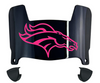 Denver Broncos Limited Edition Mini Football Helmet Visor Shield w/ Clips - PICK VISOR & LOGO COLOR
