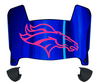 Denver Broncos Limited Edition Mini Football Helmet Visor Shield w/ Clips - PICK VISOR & LOGO COLOR