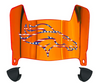 Denver Broncos Limited Edition Mini Football Helmet Visor Shield w/ Clips - PICK VISOR & LOGO COLOR