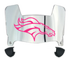 Denver Broncos Limited Edition Mini Football Helmet Visor Shield w/ Clips - PICK VISOR & LOGO COLOR