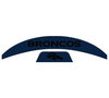 Denver Broncos MIDI Mid Size SpeedFlex Football Helmet Front & Back Bumper Decal Set - Pick Color