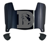 Denver Broncos Retro Throwback Mini Football Helmet Visor Shield w/ Clips - PICK VISOR & LOGO COLOR