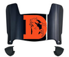 Denver Broncos Retro Throwback Mini Football Helmet Visor Shield w/ Clips - PICK VISOR & LOGO COLOR