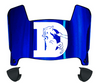 Denver Broncos Retro Throwback Mini Football Helmet Visor Shield w/ Clips - PICK VISOR & LOGO COLOR