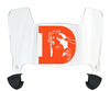 Denver Broncos Retro Throwback Mini Football Helmet Visor Shield w/ Clips - PICK VISOR & LOGO COLOR