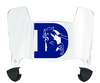 Denver Broncos Retro Throwback Mini Football Helmet Visor Shield w/ Clips - PICK VISOR & LOGO COLOR