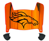 Denver Broncos Mini Football Helmet Visor Shield w/ Clips - PICK VISOR & LOGO COLOR