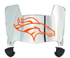 Denver Broncos Mini Football Helmet Visor Shield w/ Clips - PICK VISOR & LOGO COLOR
