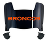 Denver Broncos Mini Football Helmet Visor Shield w/ Clips - PICK VISOR & LOGO COLOR