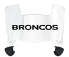 Denver Broncos Mini Football Helmet Visor Shield w/ Clips - PICK VISOR & LOGO COLOR