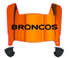 Denver Broncos Mini Football Helmet Visor Shield w/ Clips - PICK VISOR & LOGO COLOR