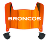 Denver Broncos Mini Football Helmet Visor Shield w/ Clips - PICK VISOR & LOGO COLOR
