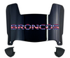 Denver Broncos Limited Edition Mini Football Helmet Visor Shield w/ Clips - PICK VISOR & LOGO COLOR