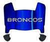 Denver Broncos Limited Edition Mini Football Helmet Visor Shield w/ Clips - PICK VISOR & LOGO COLOR