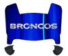 Denver Broncos Limited Edition Mini Football Helmet Visor Shield w/ Clips - PICK VISOR & LOGO COLOR
