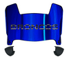 Denver Broncos Limited Edition Mini Football Helmet Visor Shield w/ Clips - PICK VISOR & LOGO COLOR