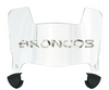 Denver Broncos Limited Edition Mini Football Helmet Visor Shield w/ Clips - PICK VISOR & LOGO COLOR