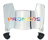 Denver Broncos Limited Edition Mini Football Helmet Visor Shield w/ Clips - PICK VISOR & LOGO COLOR