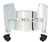 Denver Broncos Limited Edition Mini Football Helmet Visor Shield w/ Clips - PICK VISOR & LOGO COLOR